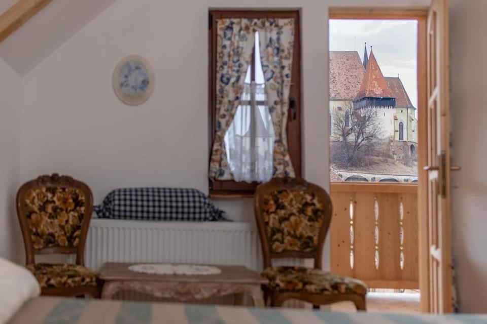 Casa Eva Wagner - Biertan Hotel Bagian luar foto